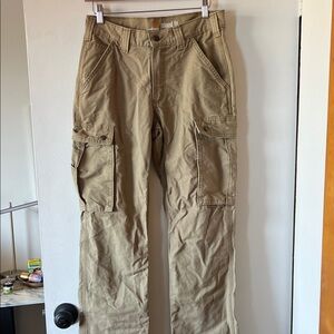 Women’s Tan Cargo Pants 30x30